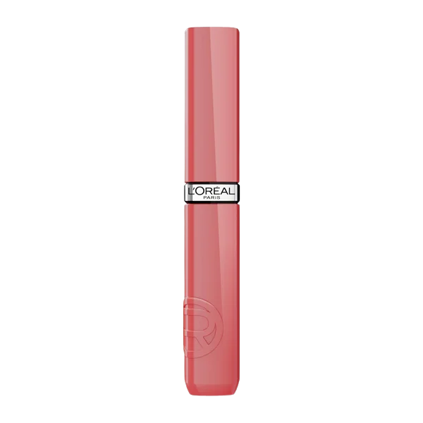 Fotografie L'ORÉAL PARIS Infaillible Laque Resistance 600 Le Nu Rose tekutá rtěnka 4.3 ml