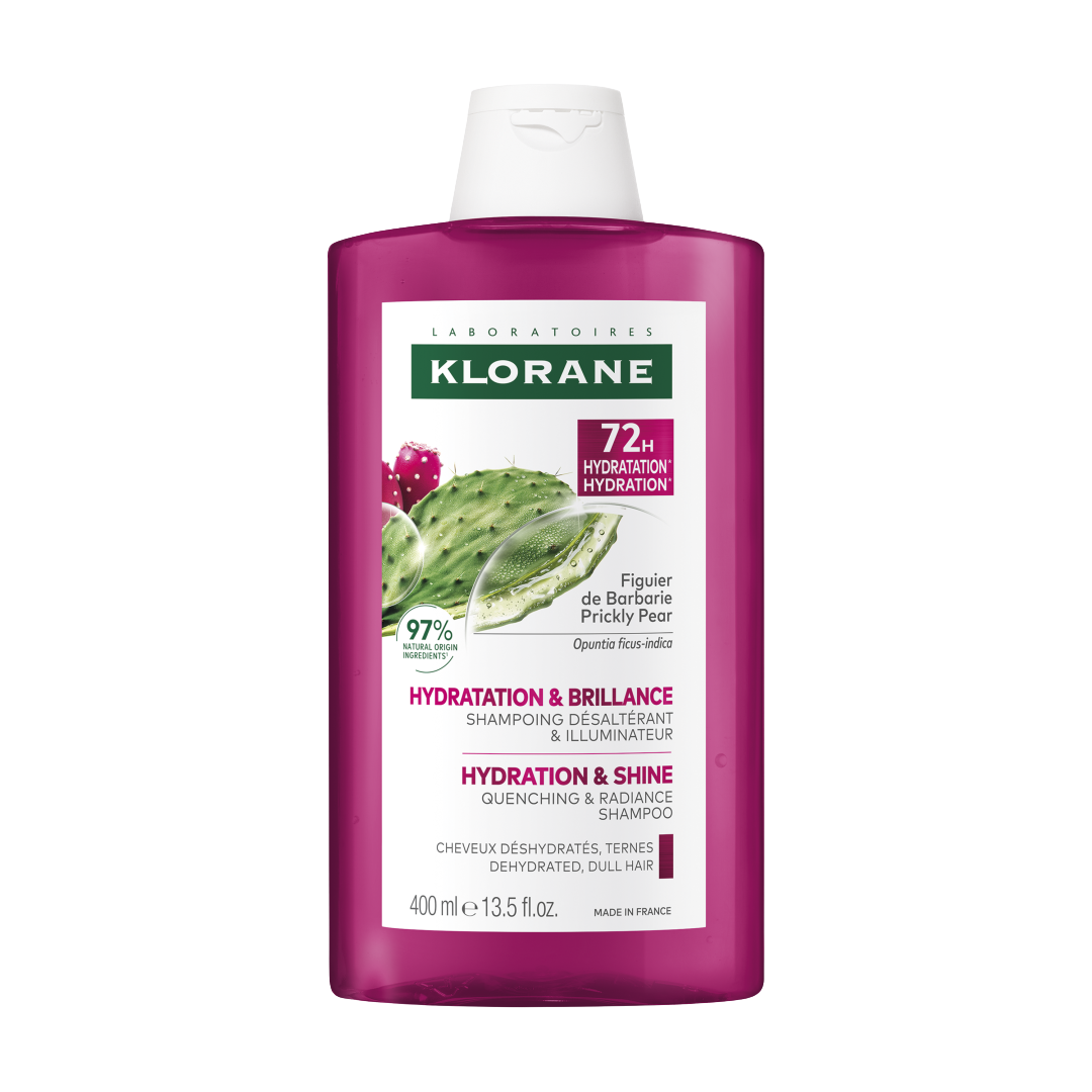 Fotografie KLORANE Hydratační šampon s opuncií 400 ml