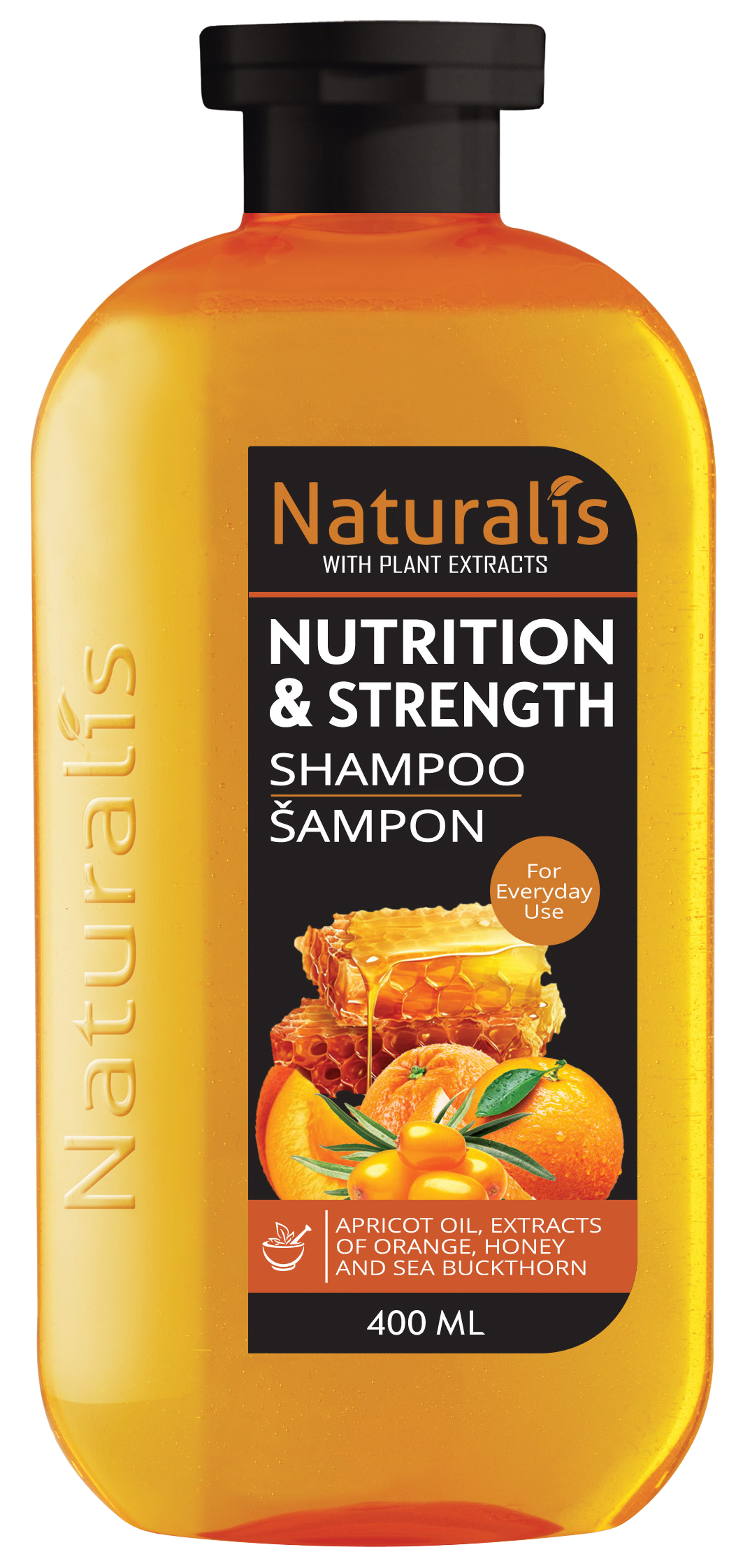 Fotografie NATURALIS Šampon - Nutrition & Strength 400 ml