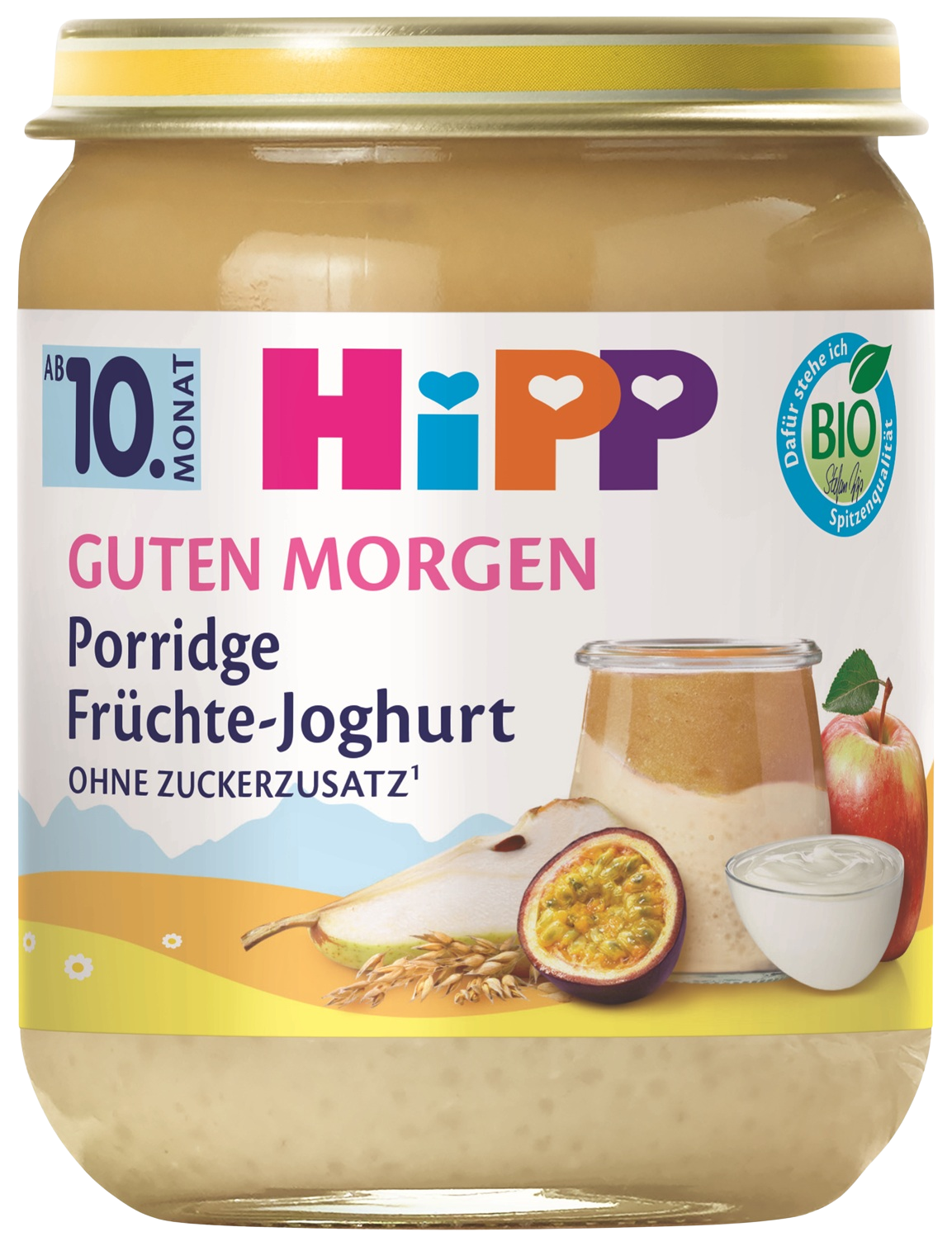 HIPP BIO Ovesné müsli s ovocem a jogurtem 160 g