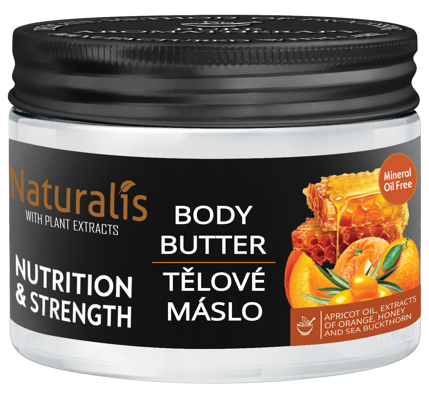 NATURALIS Tělové máslo - Nutrition & strength 300 g