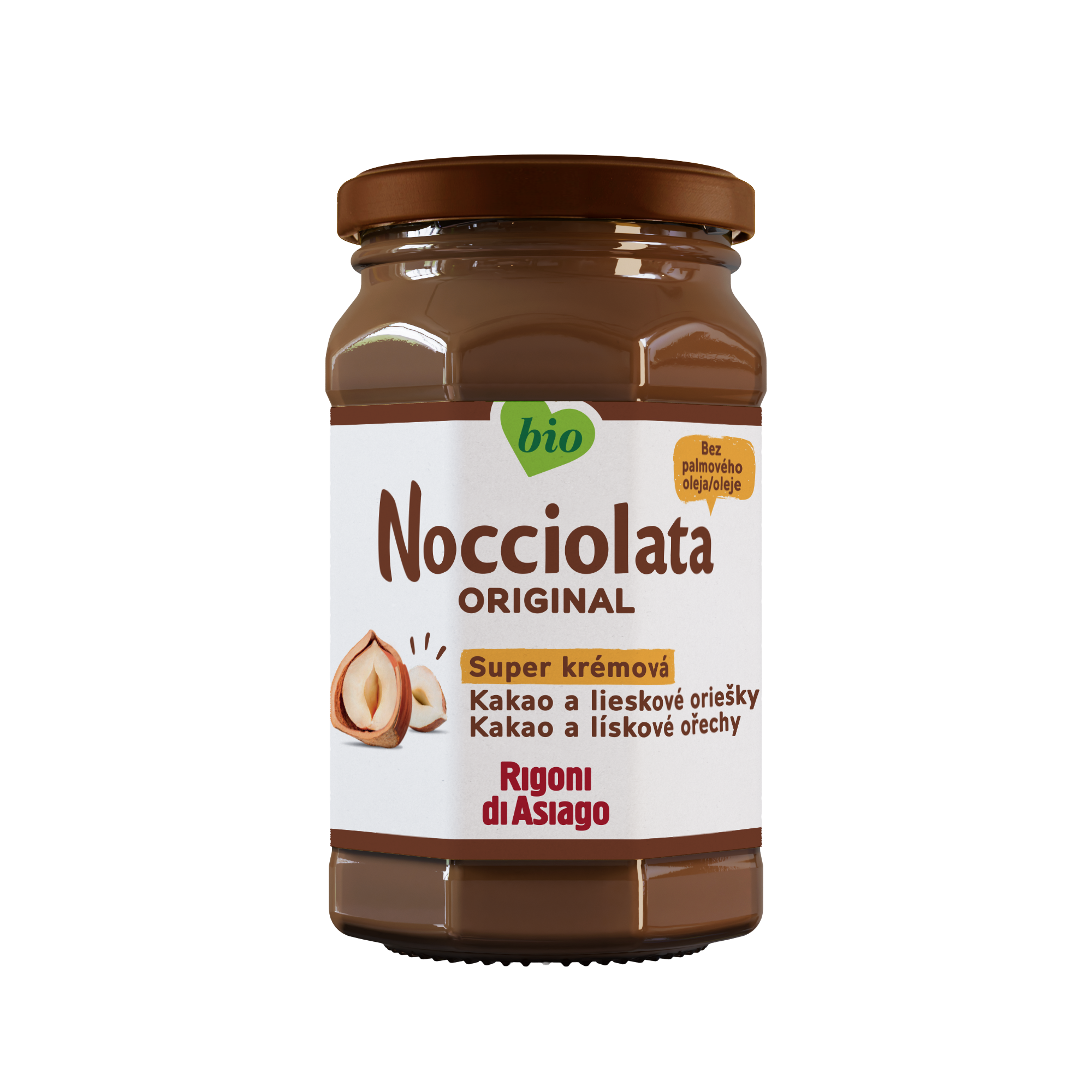 RIGONI DI ASIAGO Nocciolata BIO lískooříšková pomazánka 250 g