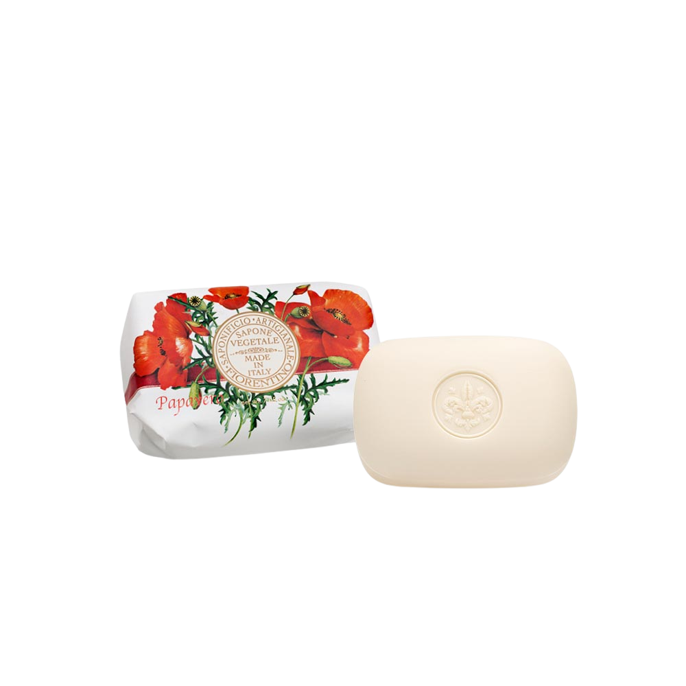 Fotografie SAF FIORENTINO mýdlo Květ máku 200 g