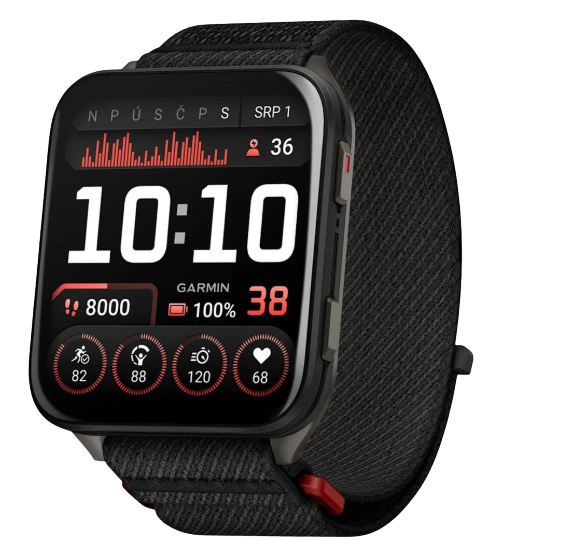 GARMIN Venu X1 chytré hodinky s řemínkem ComfortFit černé