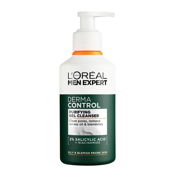 L'ORÉAL PARIS Men Expert Derma Control čisticí gel 260 ml