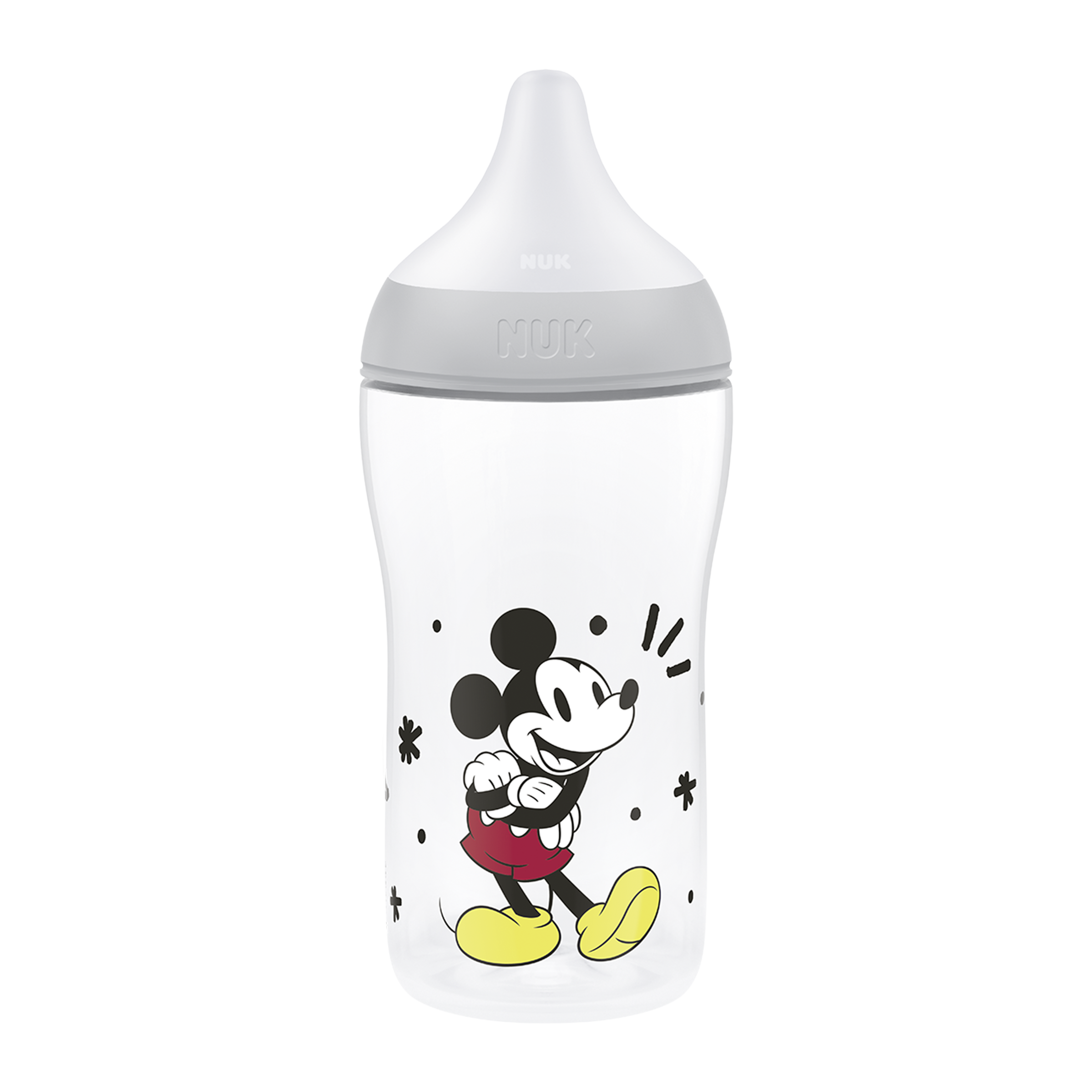 NUK láhev Perfect Match DISNEY Mickey GREY 260 ml