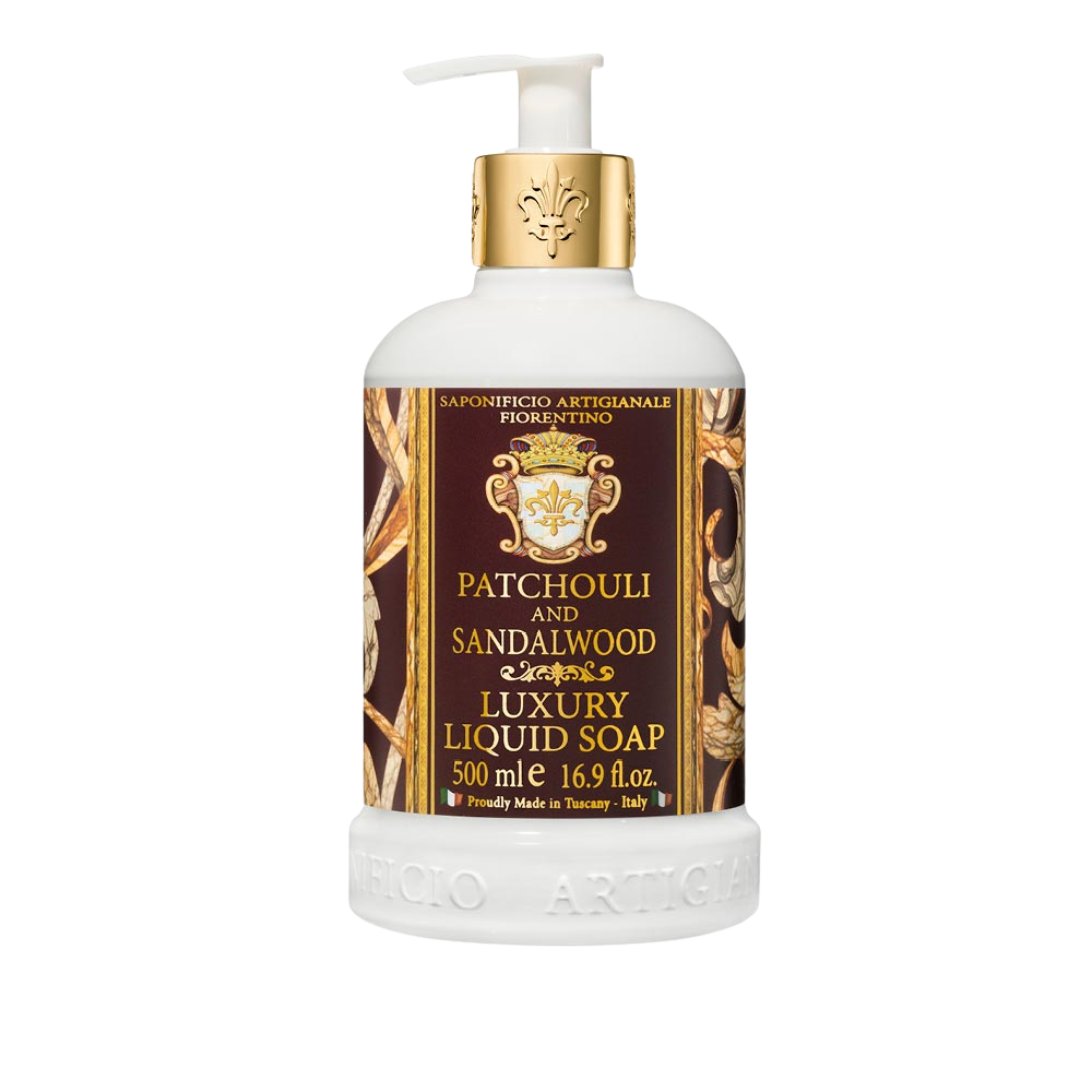 Fotografie SAF FIORENTINO tekuté mýdlo Pačuli a santal 500 ml