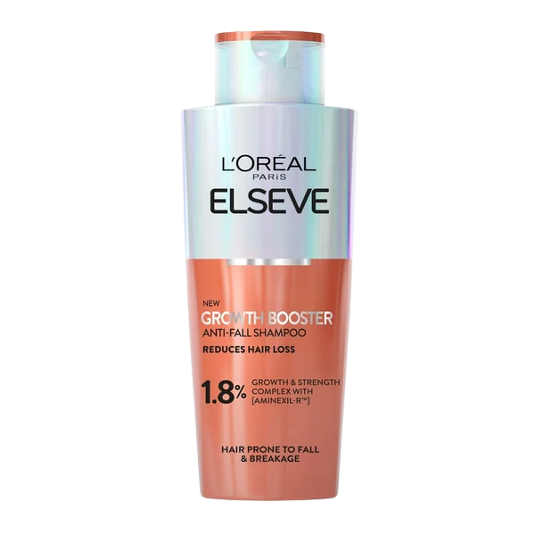 Fotografie L'ORÉAL PARIS Elseve Growth Booster šampon proti vypadávání vlasů 200 ml
