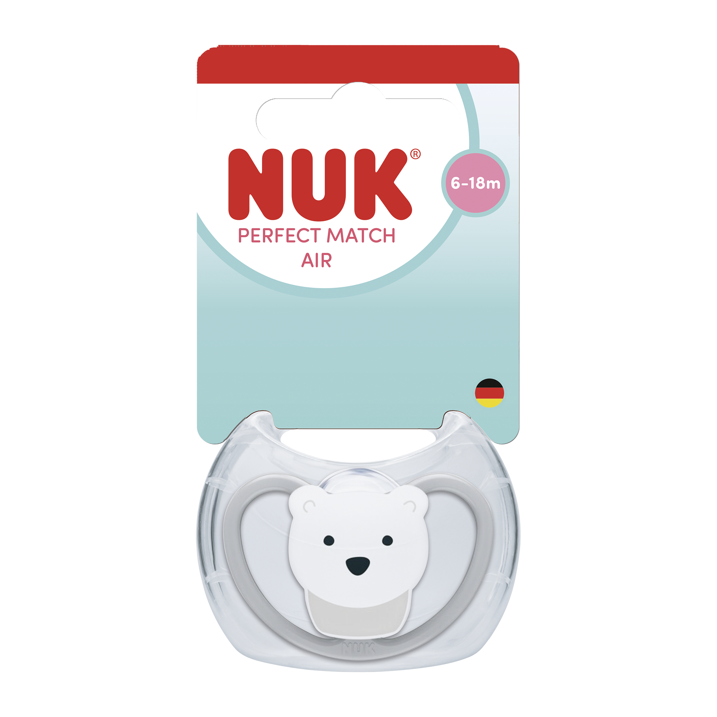 Fotografie NUK Dudlík Perfect Match Air Polar Bear 6-18m