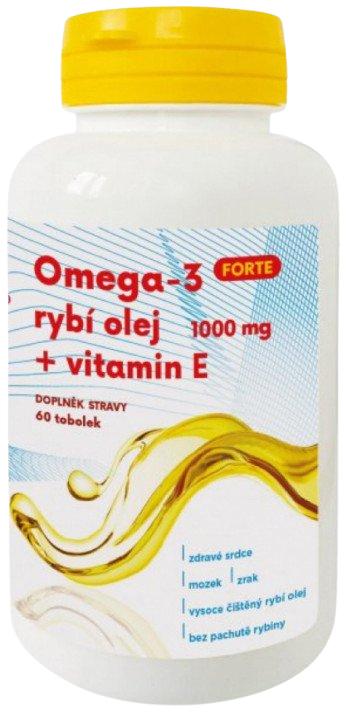 Galmed Omega-3 rybí olej forte 60 tvrdých kapsúl