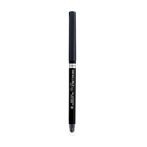 L'ORÉAL PARIS Infaillible Grip 36h Gel Automatic Liner Black tužka na oči černá 5 g