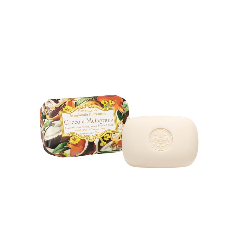 Kokos a granátové jablko