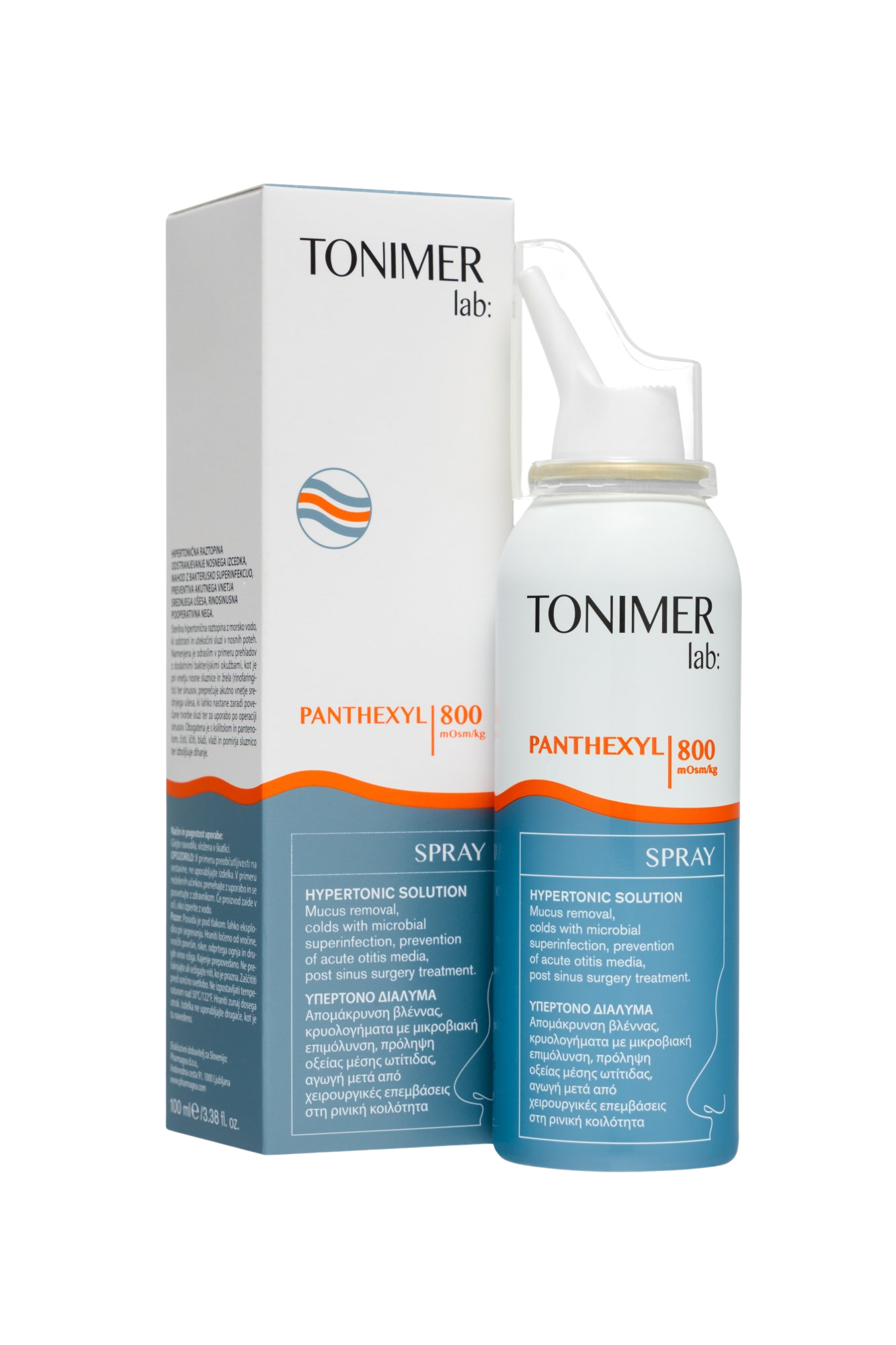 Fotografie TONIMER LAB Panthexyl sprej 800mOsm/kg 100 ml