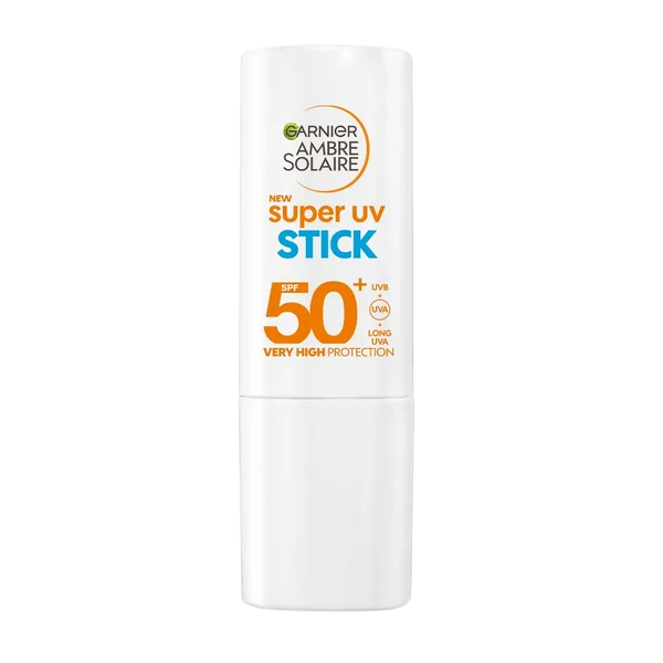 GARNIER Ambre Solaire Super UV tyčinka SPF 50+ 9 ml