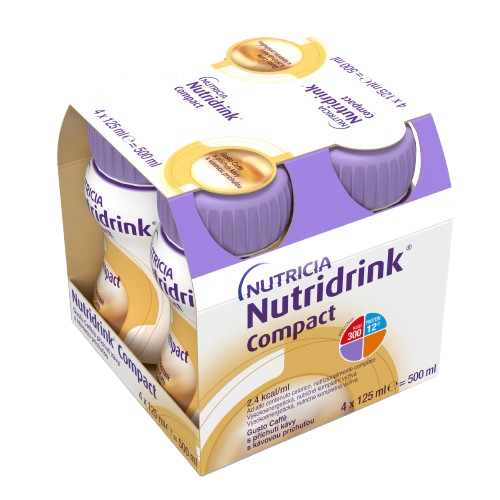 Fotografie NUTRIDRINK Compact s příchutí kávy 4 x 125 ml