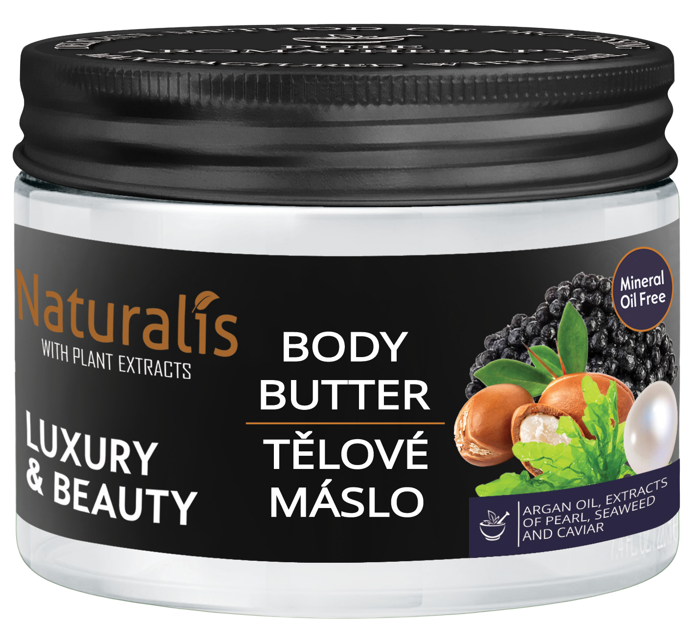 NATURALIS Tělové máslo - Luxury & beauty 300 g