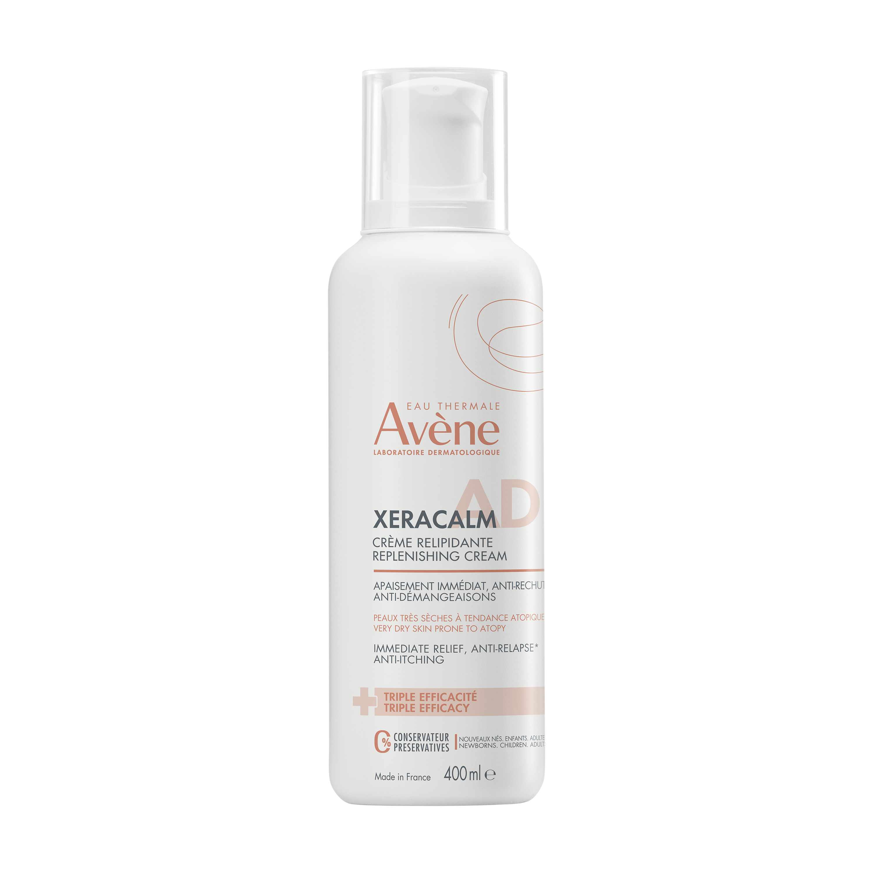 Fotografie AVÈNE XeraCalm Relipidační krém 400 ml