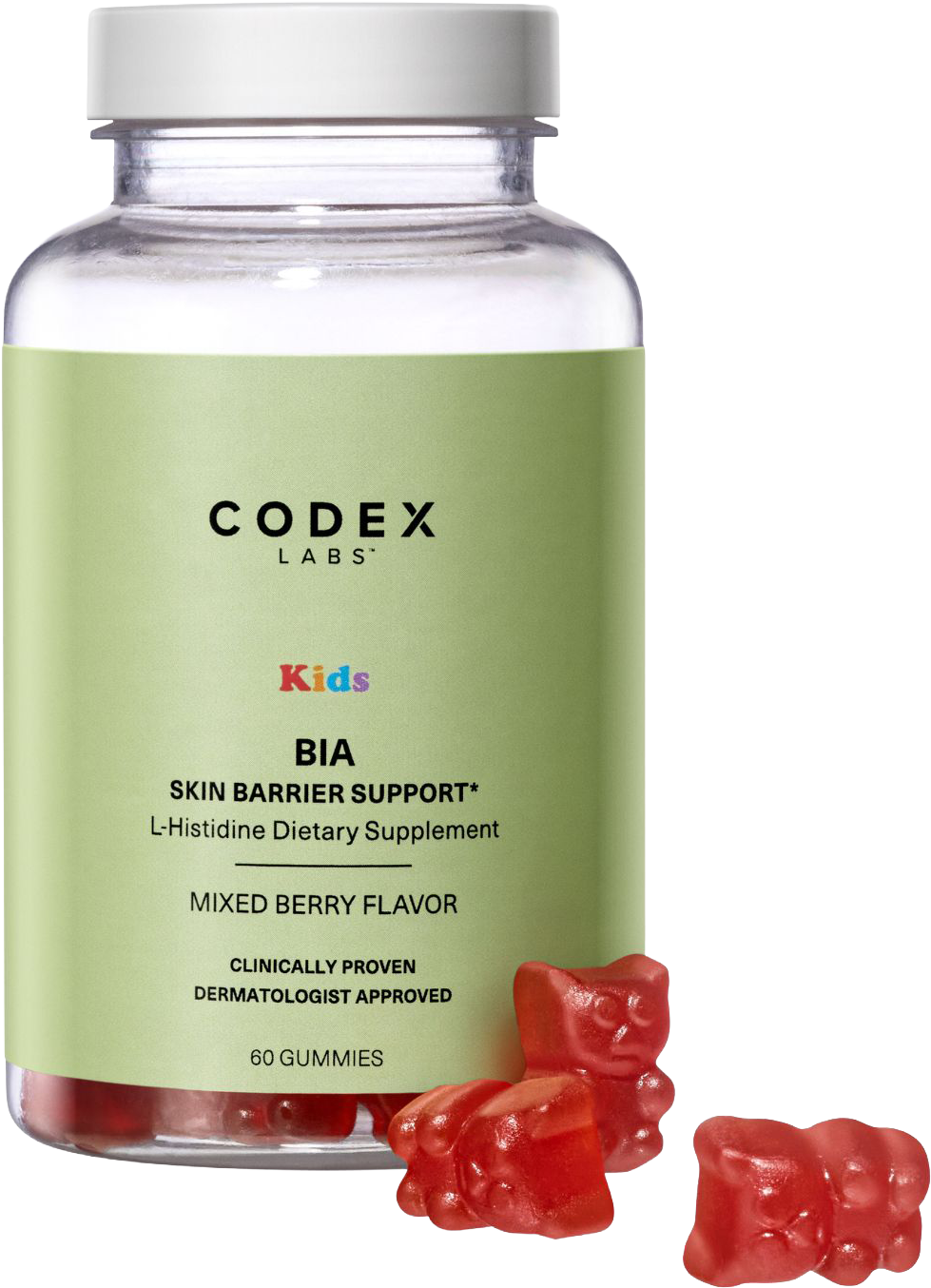 CODEX LABS BIA Kids Skin Barrier L-Histidine Dietary Support - Gummy 60 ks