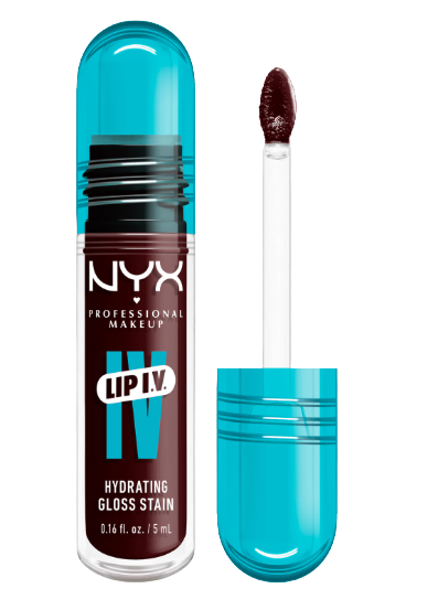 NYX PROFESSIONAL MAKEUP Lip IV Hydrating Gloss Stain, 15 Water 'Bout Wine 5 ml