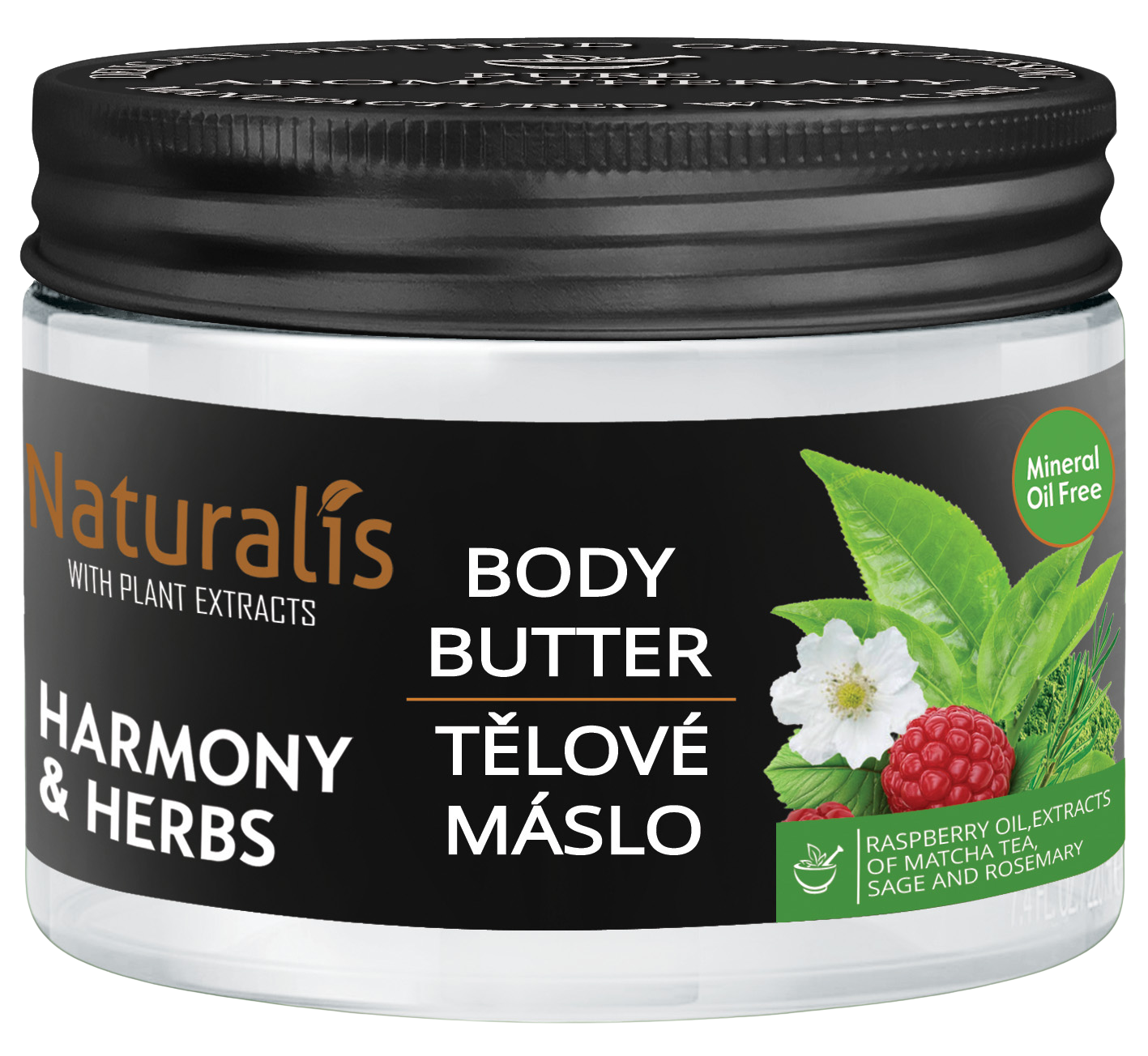 NATURALIS Tělové máslo - Harmony & herbs 300 g
