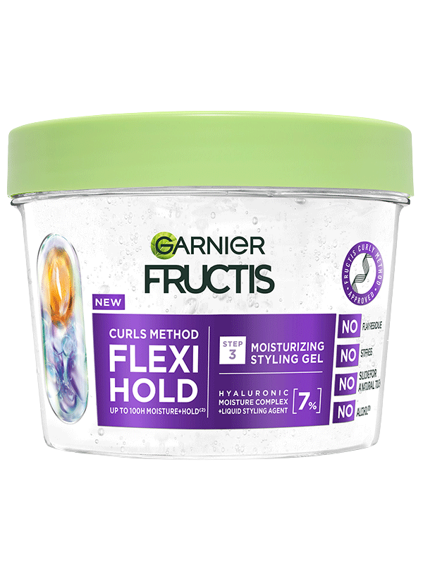 Fotografie GARNIER Fructis Curls Hydratační stylingový gel 370 ml