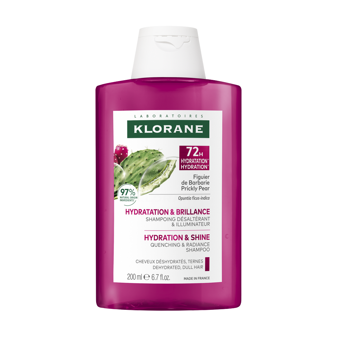 Fotografie KLORANE Hydratační šampon s opuncií 200 ml