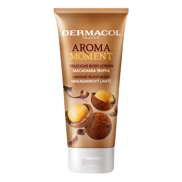 DERMACOL Aroma Moment - Tělové mléko makadamiový lanýž 200 ml