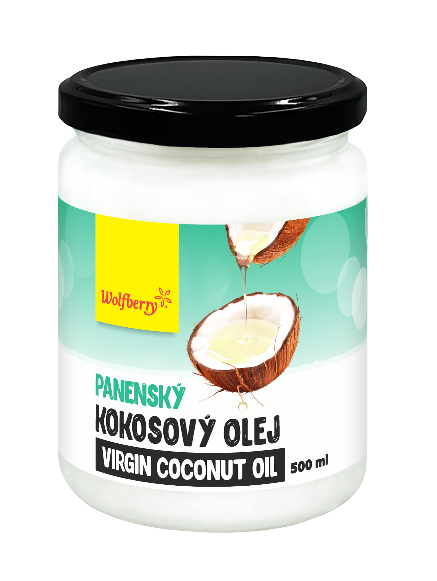 WOLFBERRY Panenský kokosový olej 500 ml