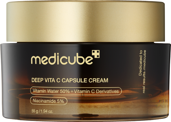 Fotografie MEDICUBE Pleťový krém s kapslemi vitamínu C 55 g