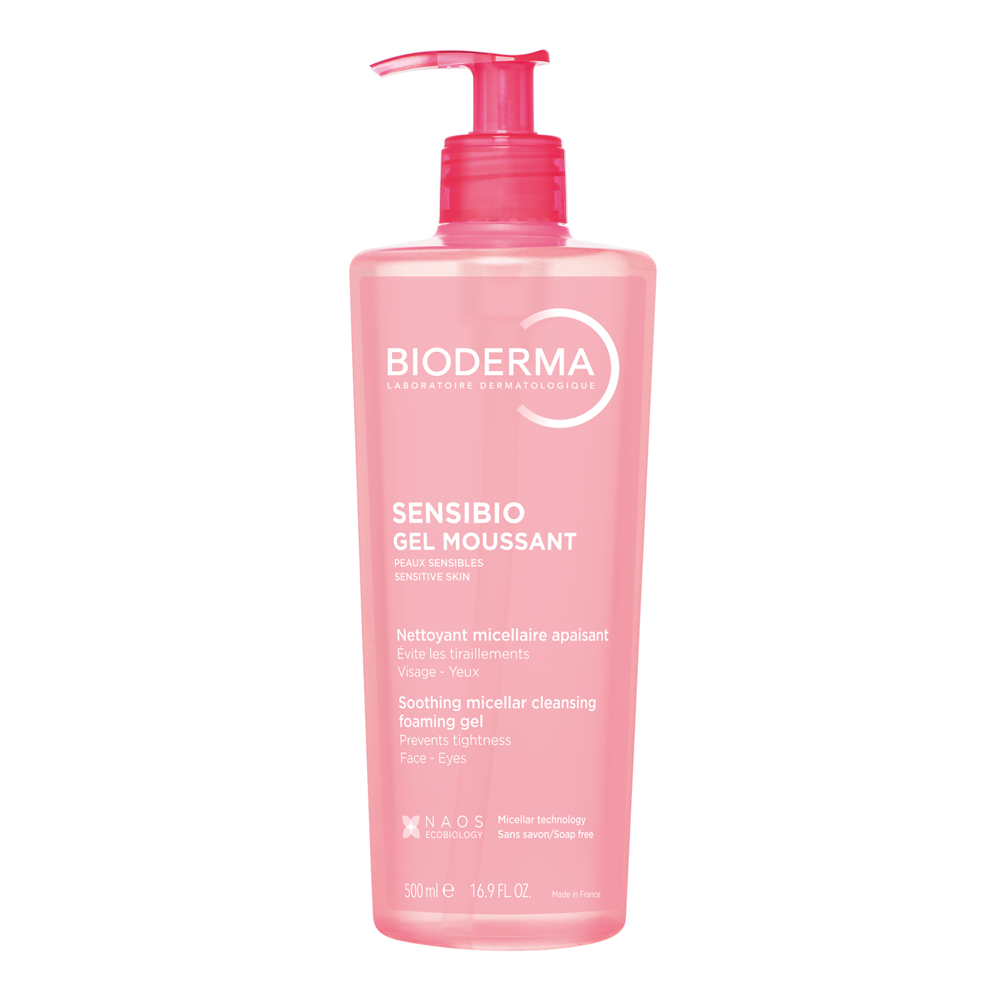 Bioderma Sensibio Gel moussant čistící pěnivý gel 500 ml