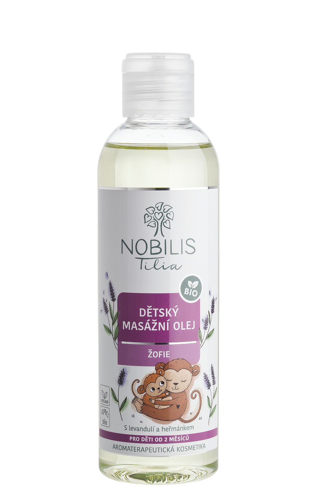 NOBILIS TILIA Detský masážny olej Žofie 200 ml