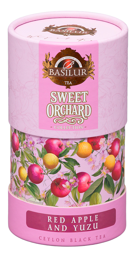 BASILUR Sweet Orchard Red Apple & Yuzu, papír 75 g