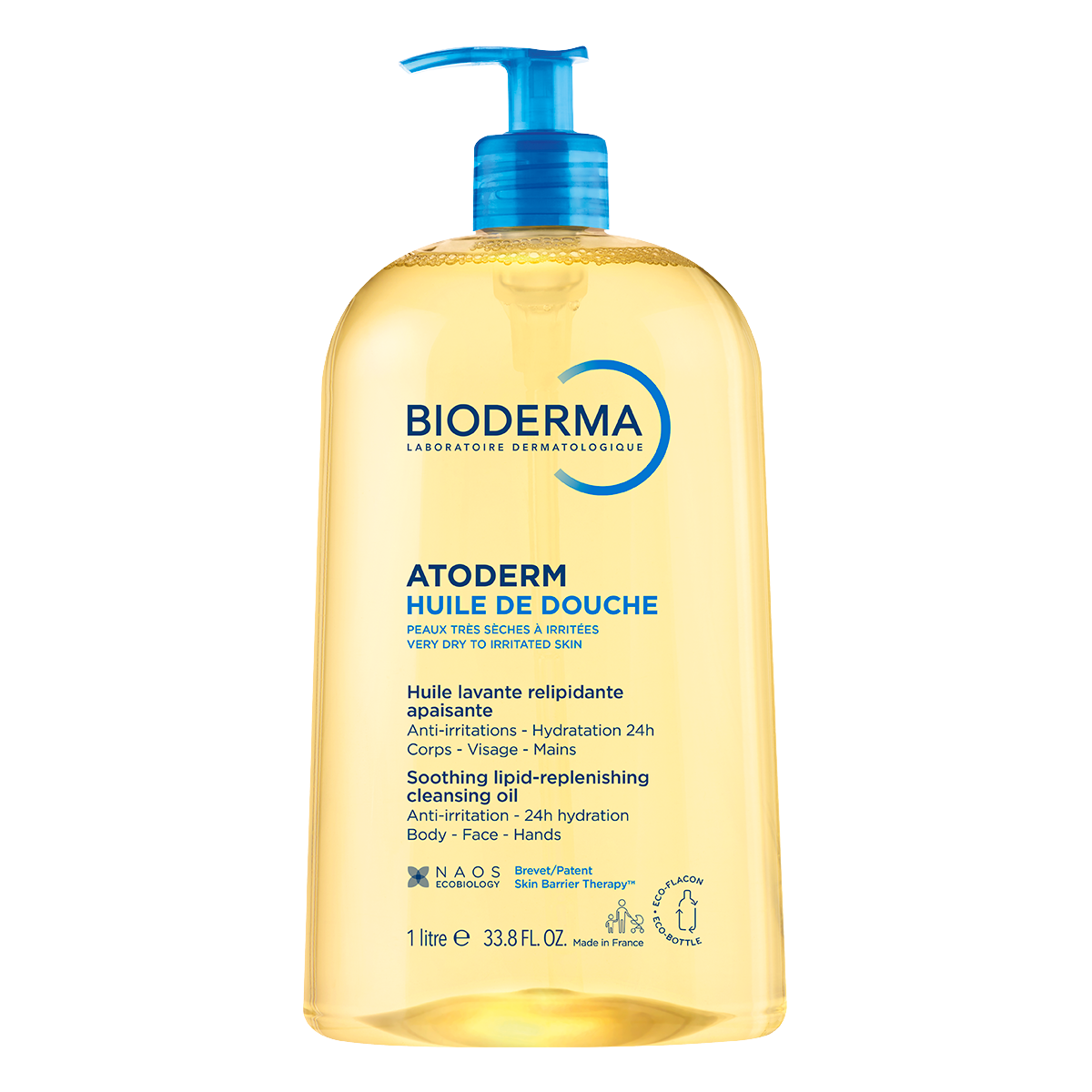 BIODERMA Atoderm Sprchový olej pro velmi suchou až atopickou pokožku 1 l