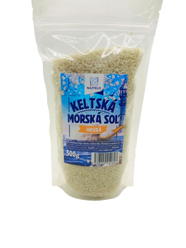 Fotografie NAJTELO keltská mořská sůl hrubá 500 g