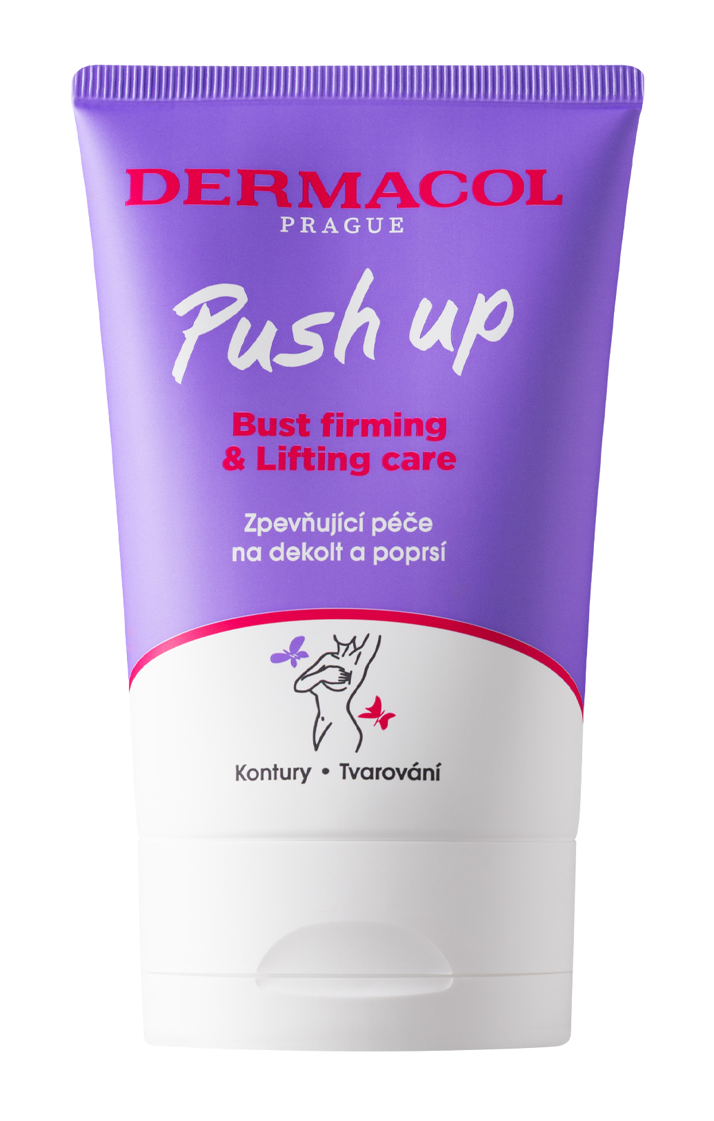 Fotografie DERMACOL Push up Zpevňující péče na dekolt a poprsí 100 ml