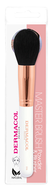 Fotografie DERMACOL D56 - Pudrový štětec s pouzdrem