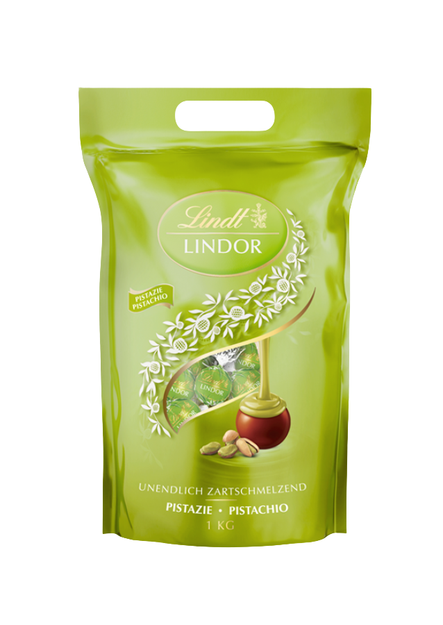 Lindor pralinky pistácia