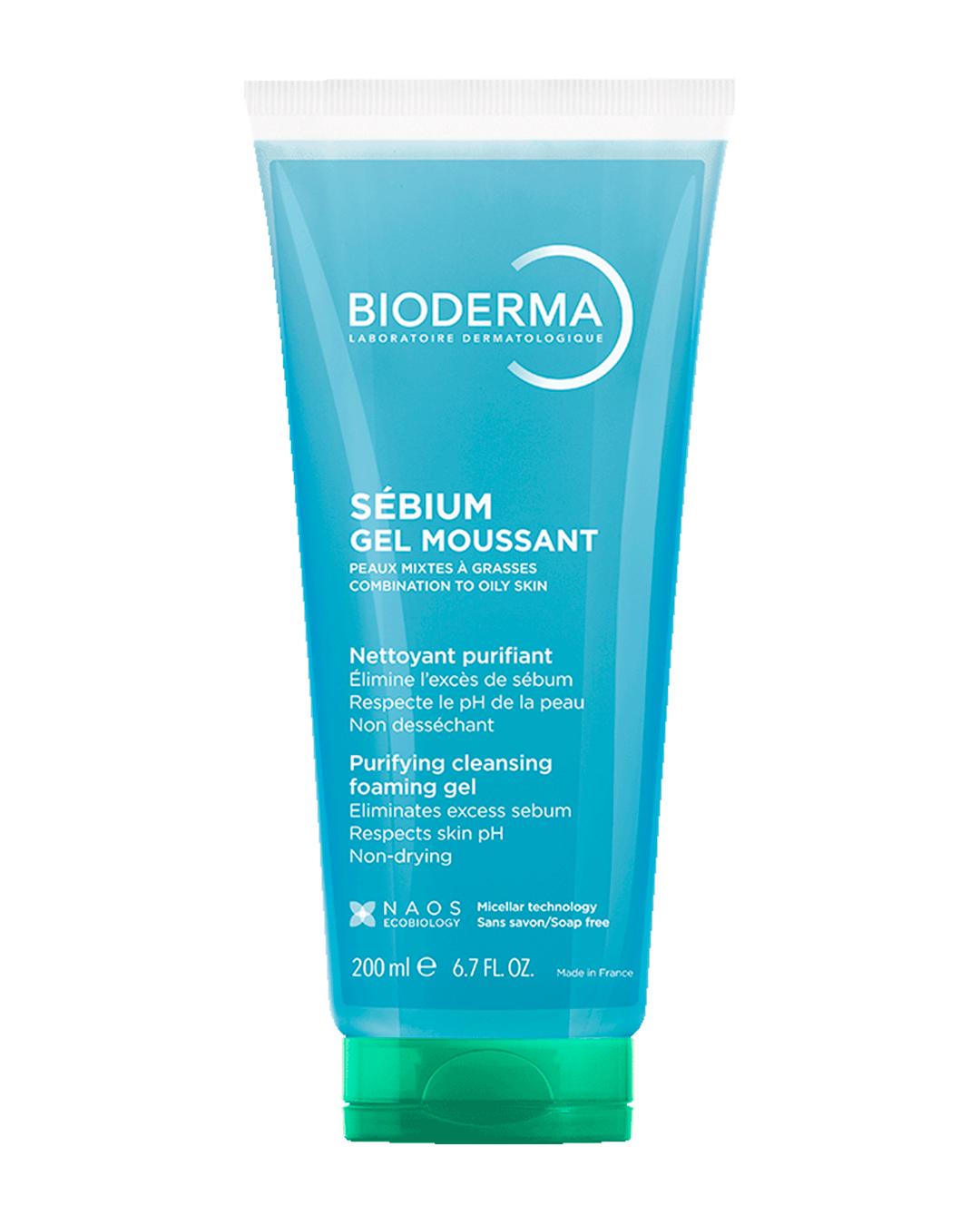 Bioderma Sébium Gel moussant čistiaci gél na zmiešanú a mastnú pokožku 200 ml