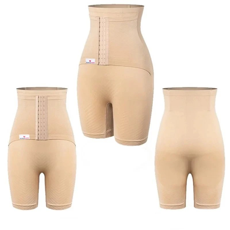 WONDERMOM Poporodní stahovací kalhotky Belly Binder Beige vel. L