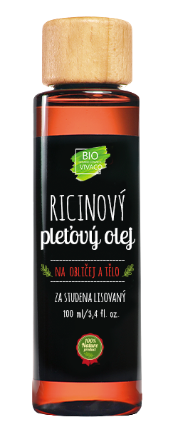 Vivaco BIO Ricinový olej na tělo a vlasy 100 ml