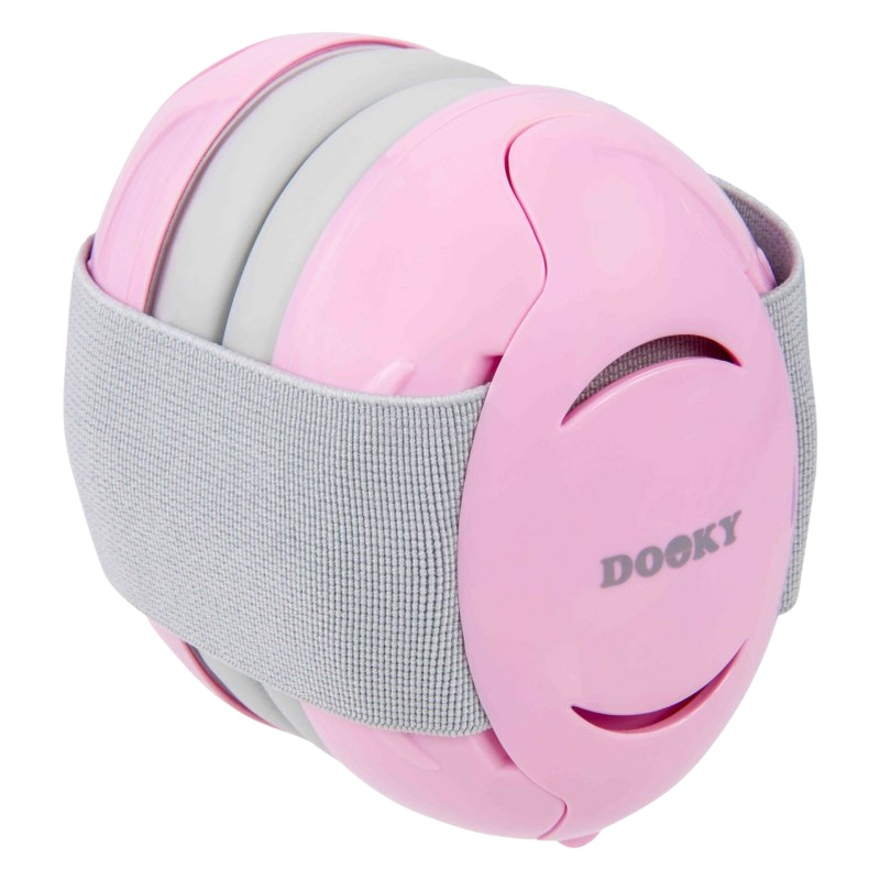 Fotografie DOOKY Chrániče sluchu BABY 0-36m Pink