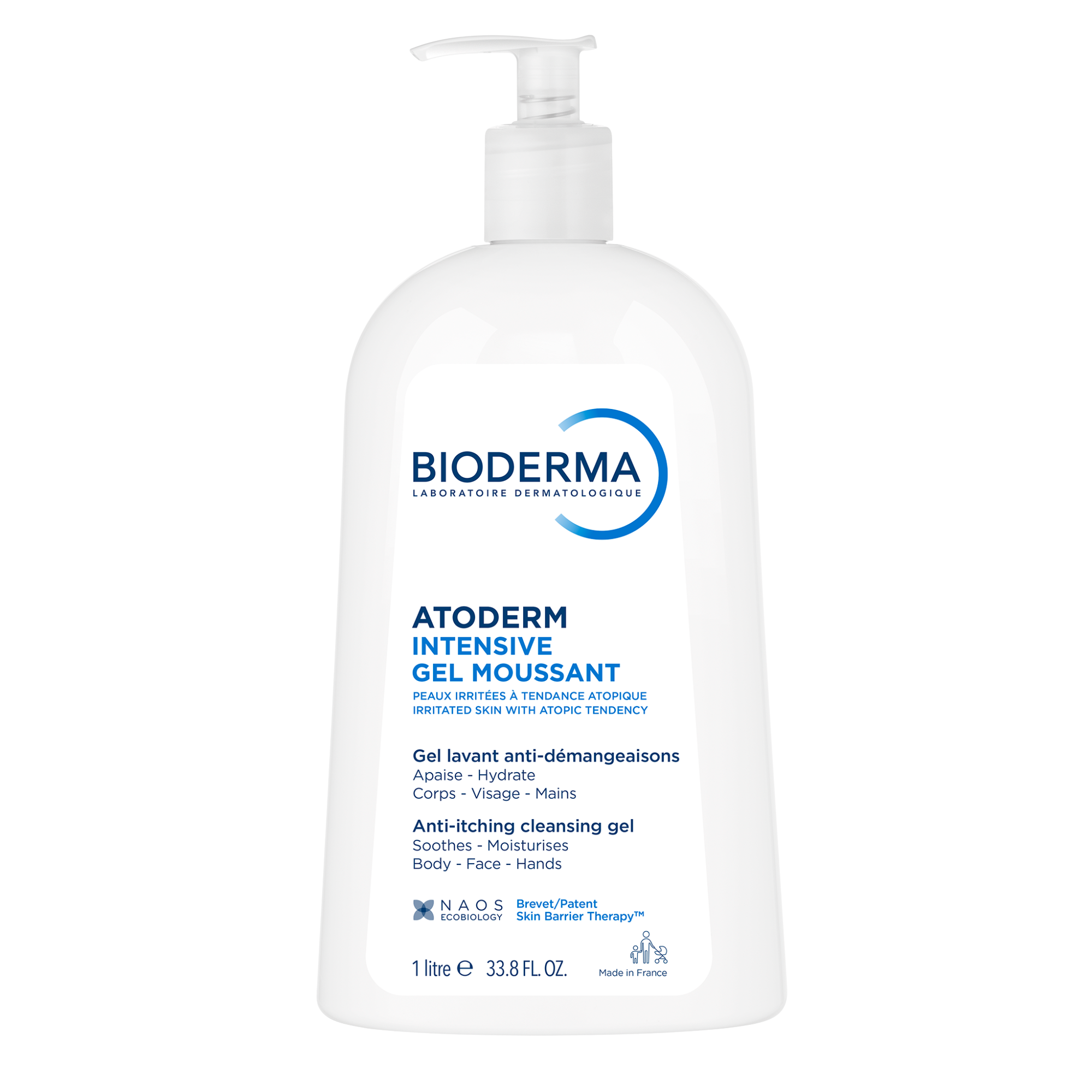 Bioderma Atoderm Intensive gel moussant sprchový gél na veľmi suchú a atopickú pokožku 1 l
