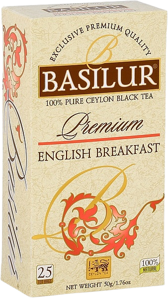 BASILUR Premium English Breakfast 25 x 2 g