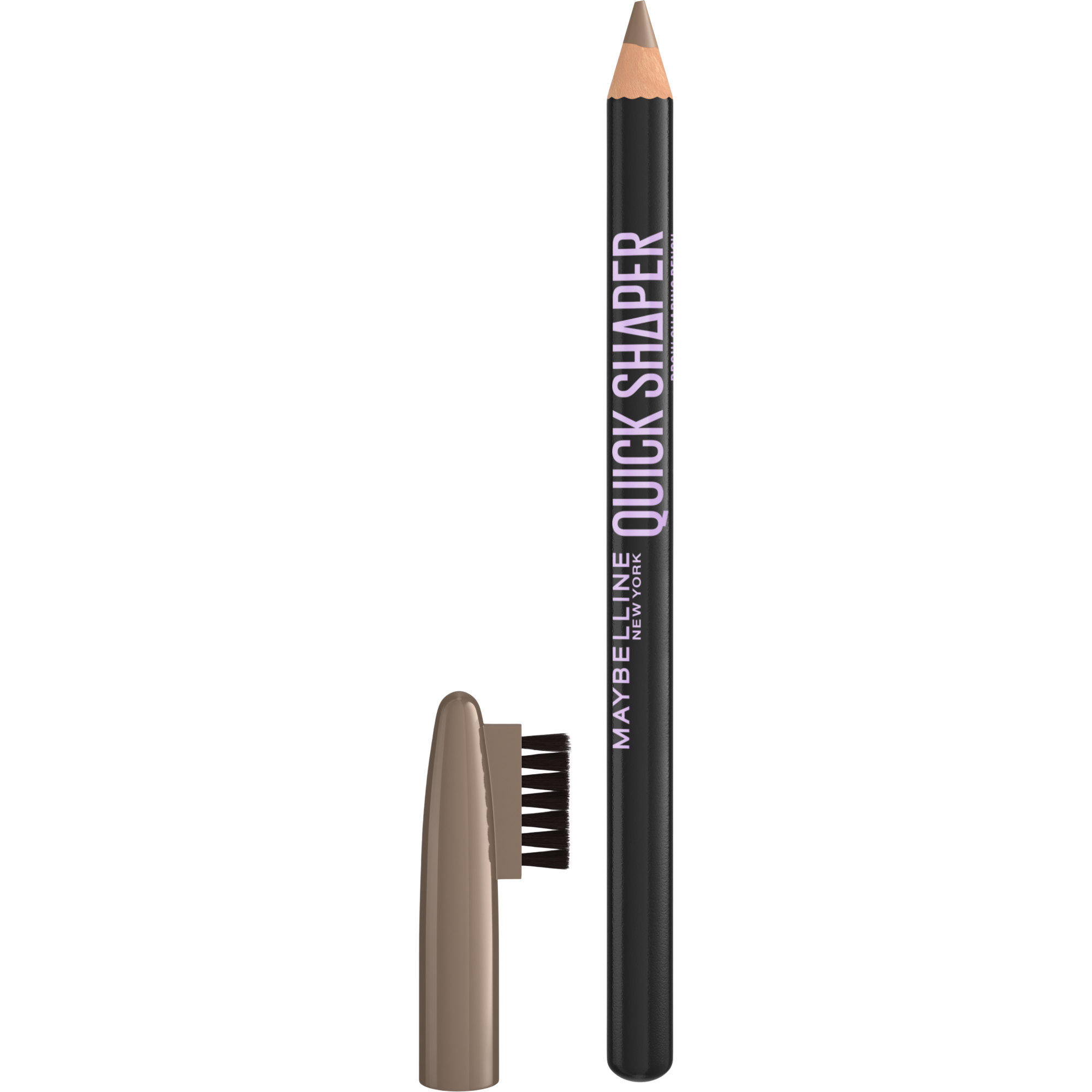 Fotografie MAYBELLINE NEW YORK New York Qucik Shaper Shaping Pencil tužka na obočí 03 Soft Brown