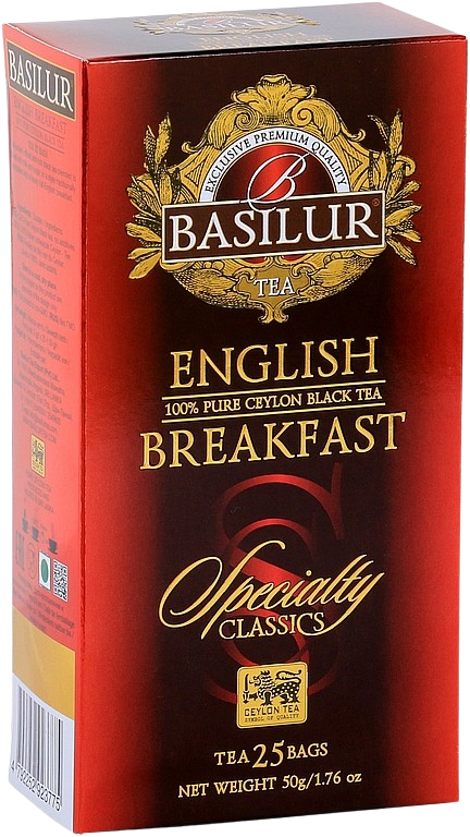 BASILUR Specialty English Breakfast nepřebal 25 ks