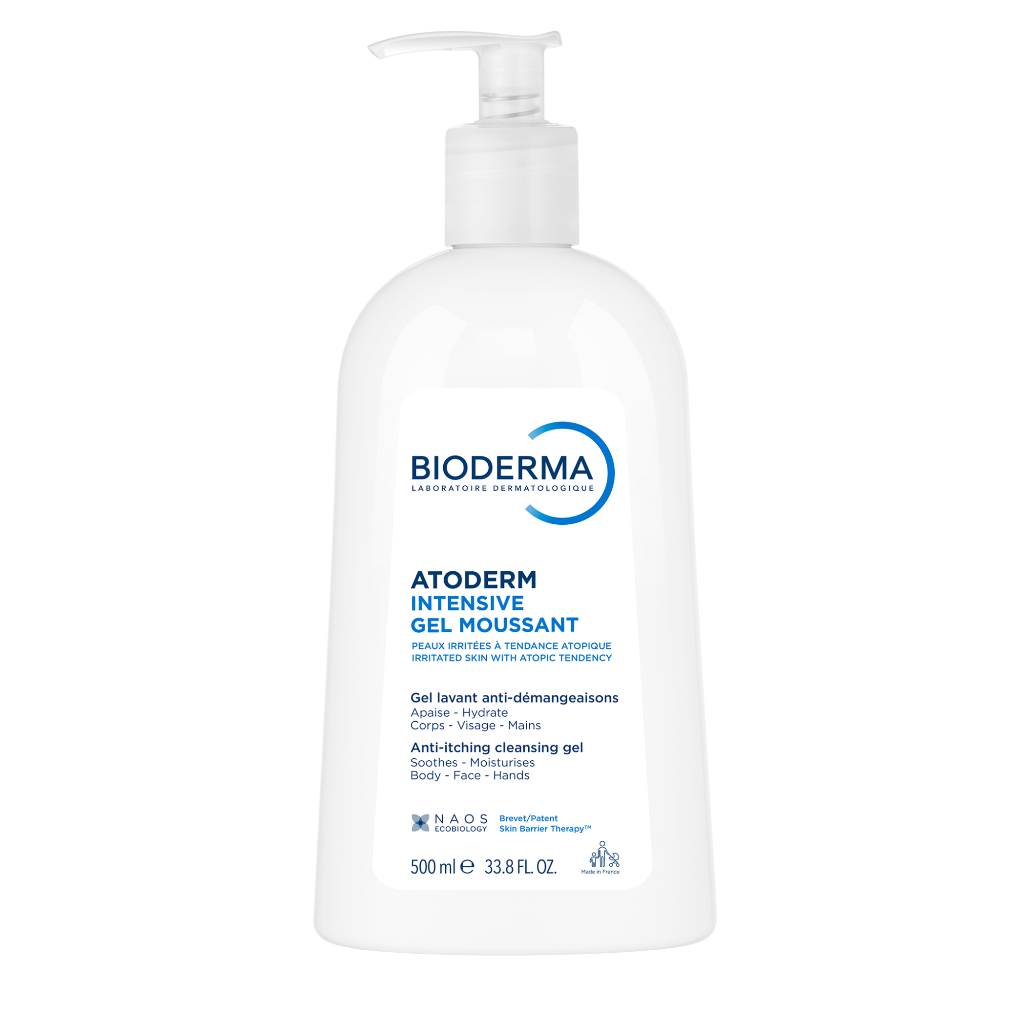 Bioderma Atoderm Intensive gel moussant sprchový gél na veľmi suchú a atopickú pokožku 500 ml