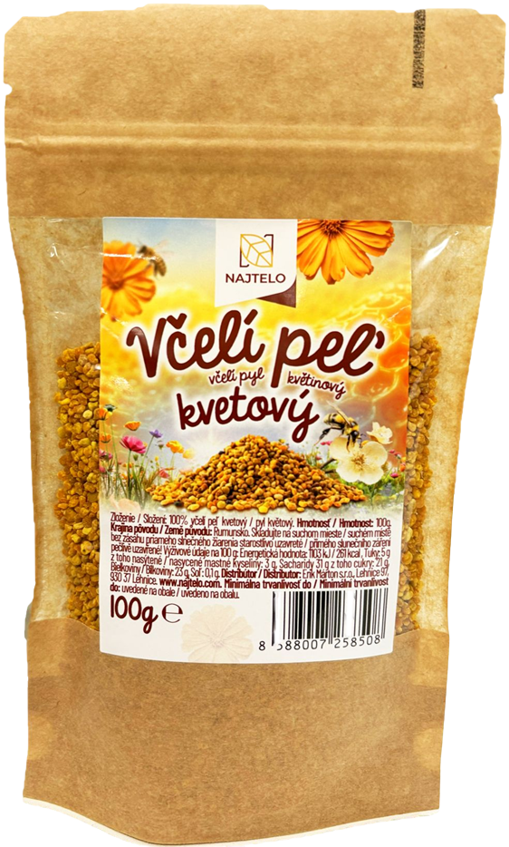 Fotografie NAJTELO Včelí pyl květový 100 g