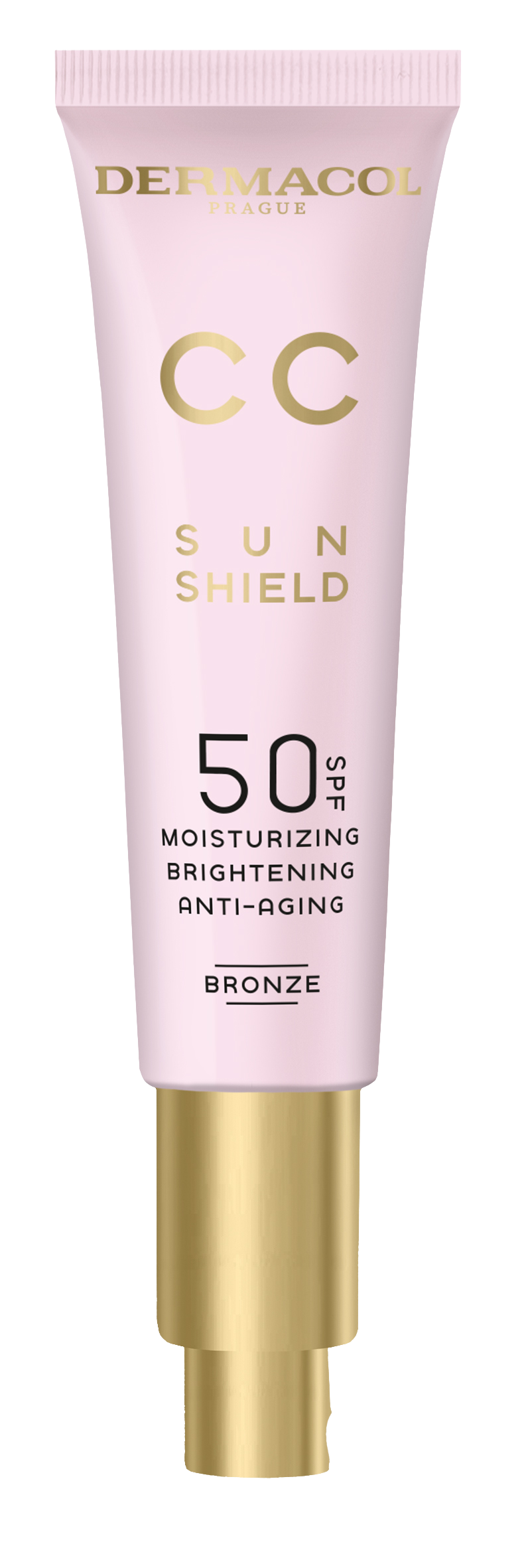 Fotografie DERMACOL CC SUN shield SPF 50 Bronze 30 ml