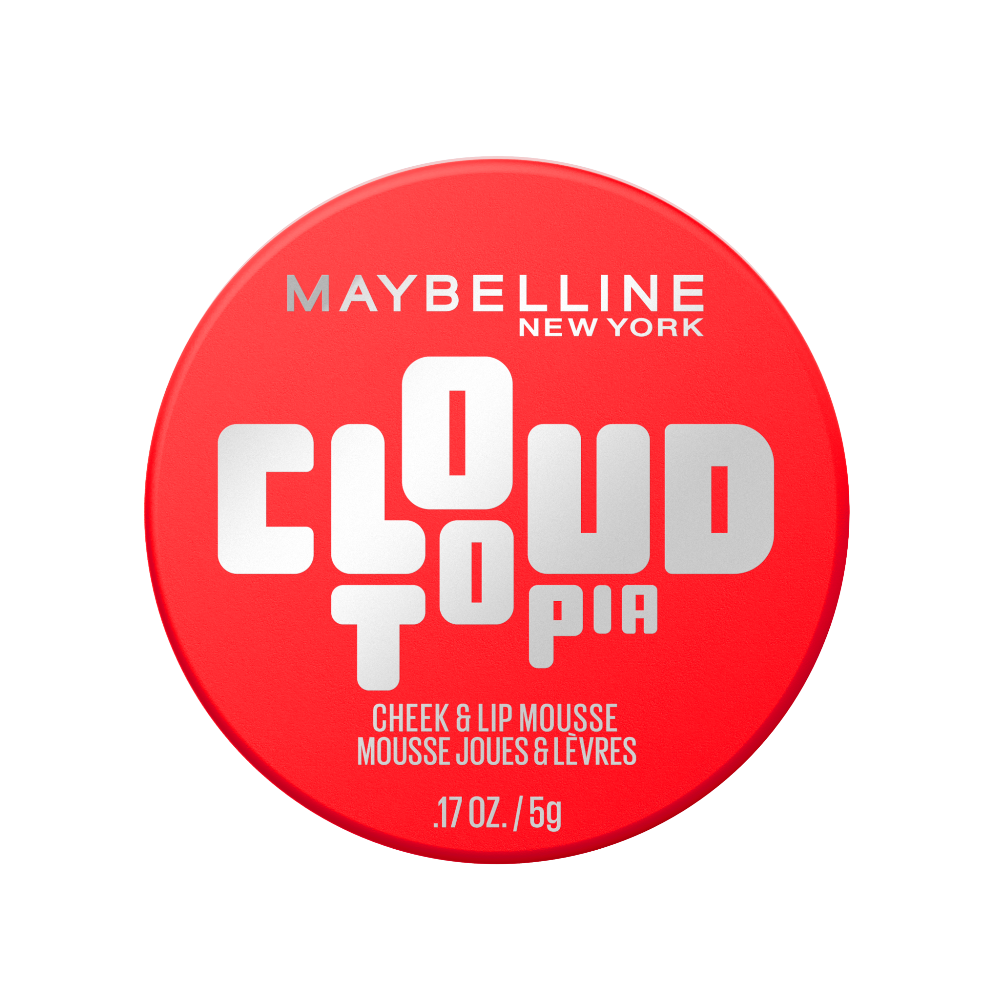 Fotografie MAYBELLINE NEW YORK New York CloudTopia 03 Divine Crimson matná tvářenka 5 g
