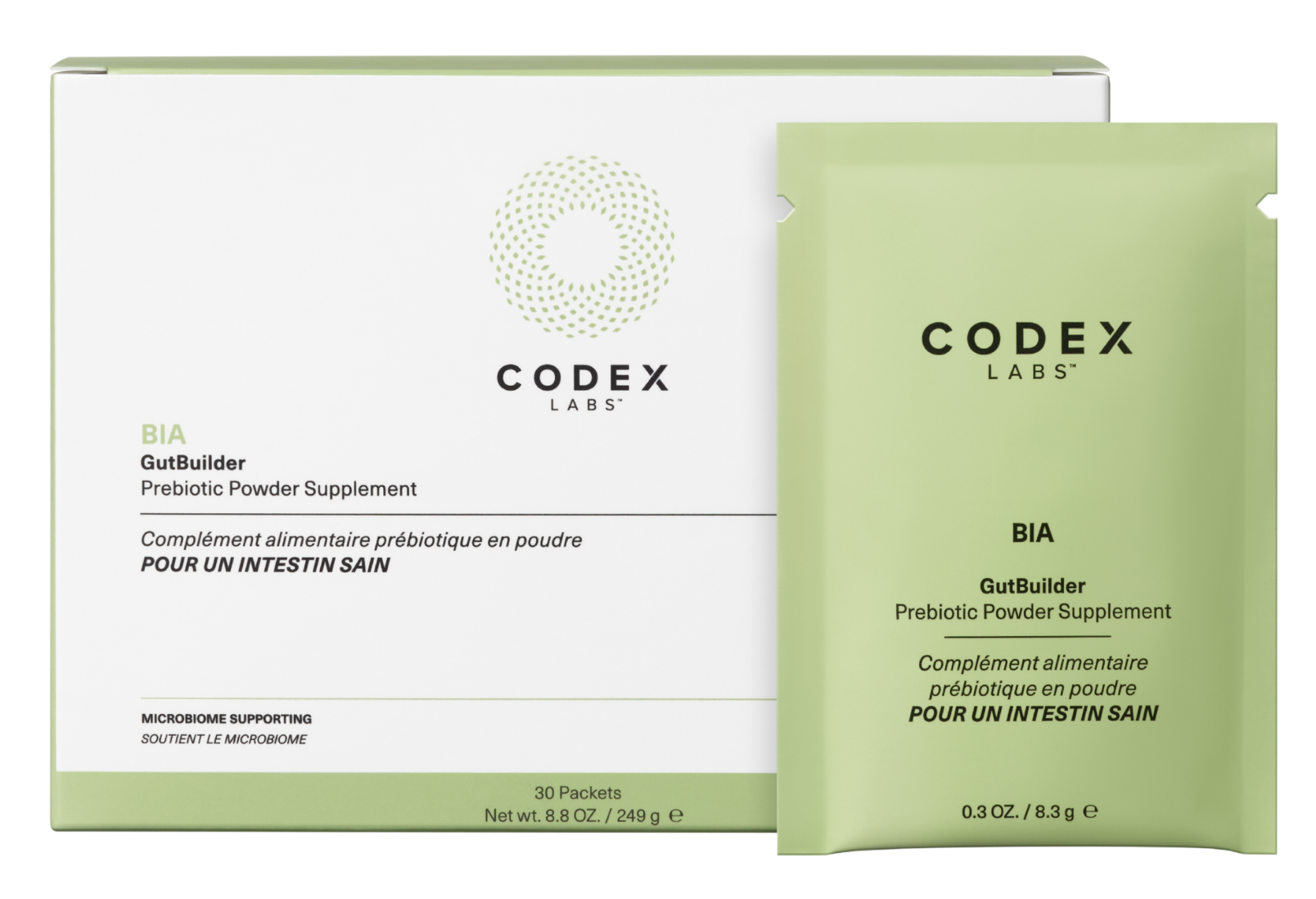 CODEX LABS BIA GutBuilder Prebiotic Supplement 30 sáčků